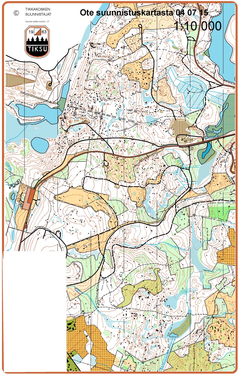 2015-08-27 Kuntorastit: Tikkakoski